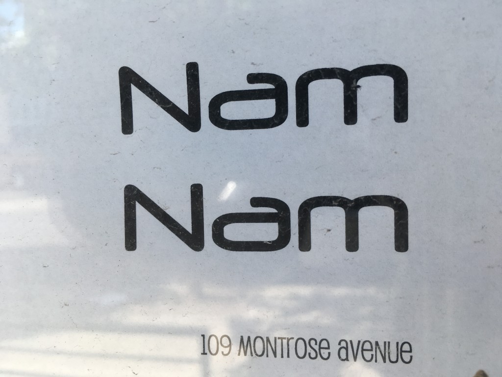 NAM NAM, 109 Montrose Avenue (between Leonard Street and Manhattan Avenue), Williamsburg, Brooklyn