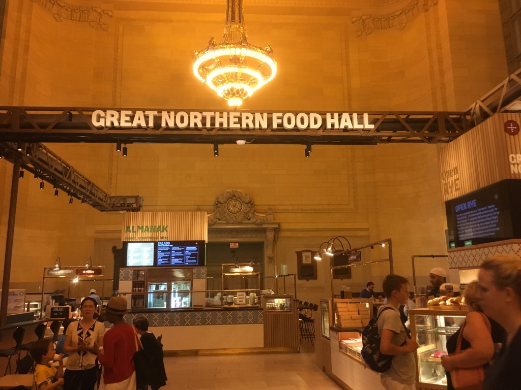 GREAT NORTHERN FOOD HALL, inside Grand Central Terminal, 89 Vanderbilt Avenue (between 42nd and 45th Street), Midtown East