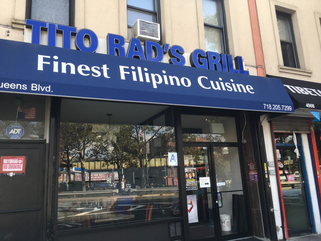 TITO RAD'S GRILL, 49-10 Queens Boulevard (between 49th and 50th Street), Woodside, Queens